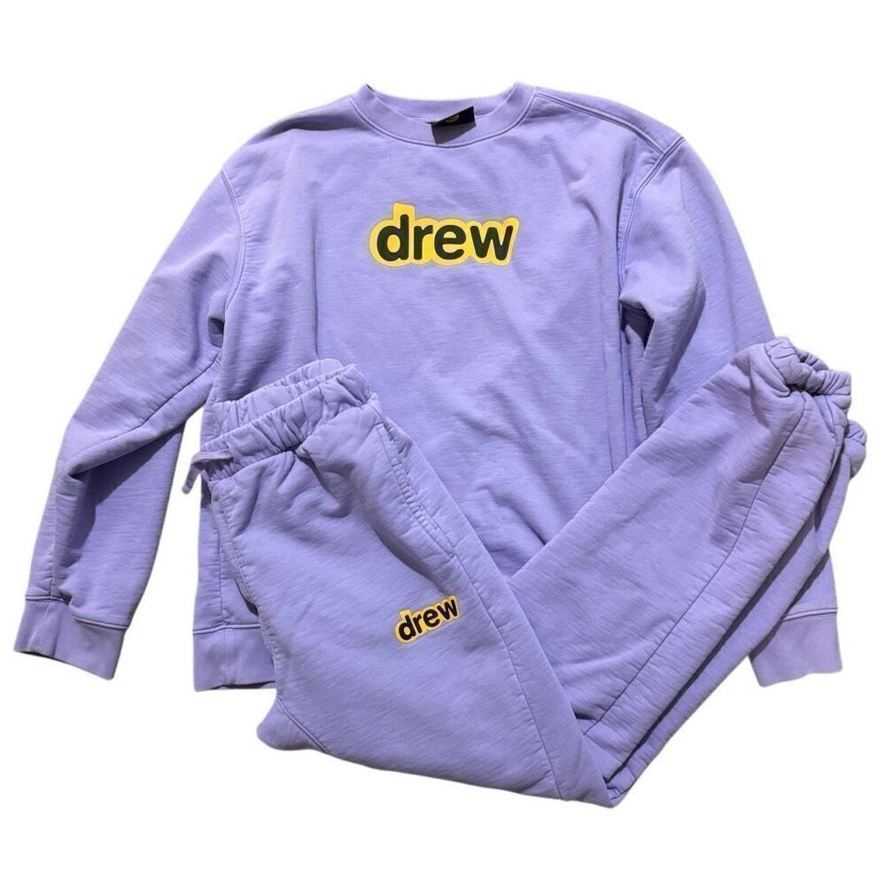 Drew House Purple Sweatpants & Sweatshirt size S/XS